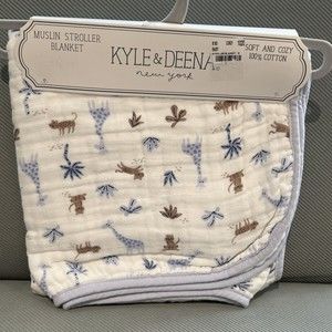 Kyle and deena muslin blanket new arrivals